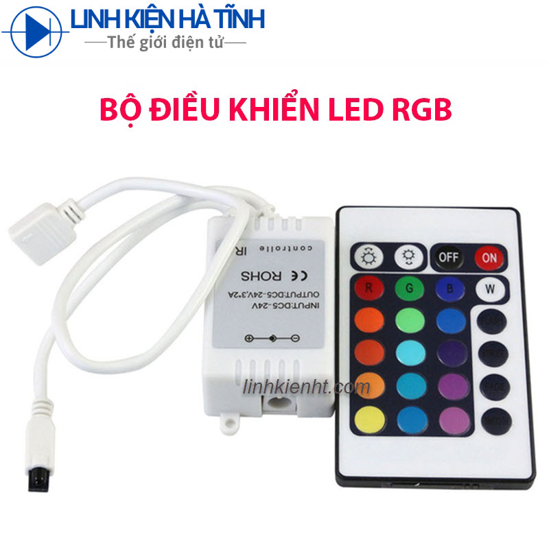 Mạch điều khiển LED 7 màu RGB 6A